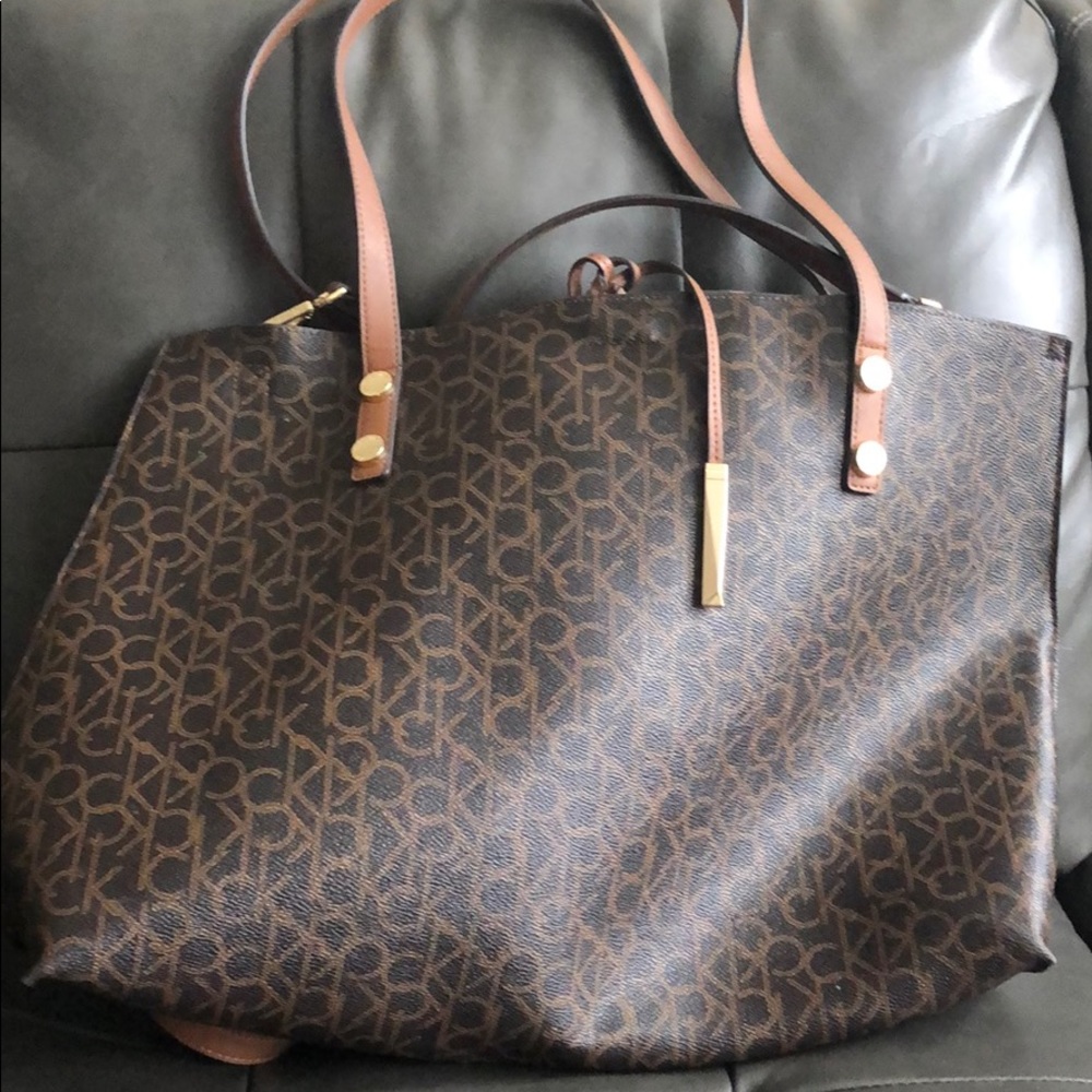 Calvin Klein reversible tote